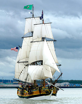 illustration de Lady Washington