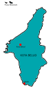 Map of Kota Belud District, Sabah 沙巴州古打毛律县地图