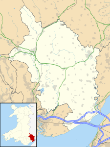 Nevill Hall Hospital is located in Monmouthshire