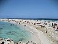 Platja del pas de n'Adolf del Nord, a la punta dels Trucadors