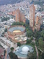 Santamaría Bullring with Park Towers behind