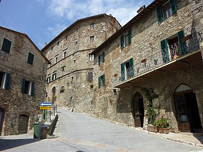 Rues de la ville médiévale.