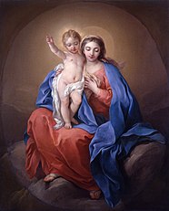 Charles-André van Loo, The Virgin, 1738