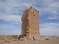 Qasr al-Hayr al-Gharbi in Syria, built by Hisham ibn Abd al-Malik in 727[40]