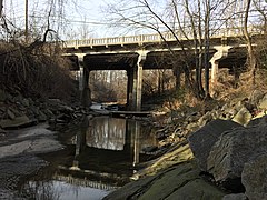 Four Mile Run bridges