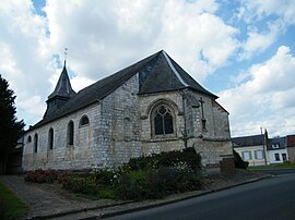 The church in Croixrault