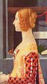 Floransalı asilzade Giovanna Tornabuoni'nin portresi Domenico Ghirlandaio (1449–1494)