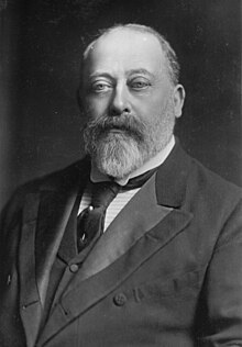 Studio photograph of Edward VII