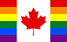 Canada Canadian pride Flag[160][161][162]