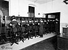 Hello Girls operating switchboards in Chaumont, France, during World War I