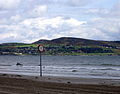 Howth Head viewed from on the North Bull Island in Dublin Bay