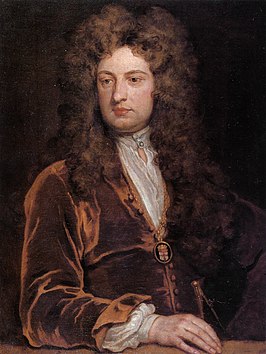 Sir John Vanbrugh, geschilderd door Godfrey Kneller.