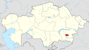 Lage in Kasachstan