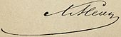 signature de Lev Meï