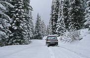 Panda 4x4 1000 dans la neige