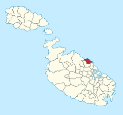 Lokasi di Malta