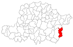 Location of Petriş