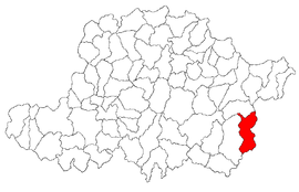 Location in Arad County