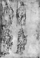 Pisanello, Quatre Saints, Städel, Francfort.