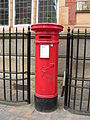 A Victorian era Type B pillar postbox in Hull.