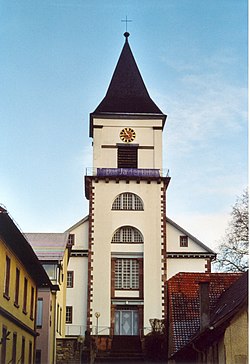 Skyline of Walzbachtal