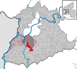 Läget för Wiltingen i Trier-Saarburg