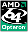 Логотип AMD Opteron в 2003