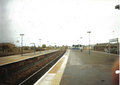 A picture of Banbury station. The picture is date stamped.