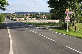 Entrée du village.