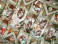 Image 1A section of the Sistine Chapel ceiling, painted by Michelangelo