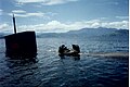 GRUMEC operators deploying from the Brazilian Navy's Tapajó.