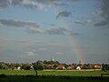 Regenbogen über Hohenhameln