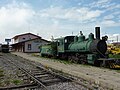 Locomotive à vapeur Baldwin type 2.6.0 n°112 pour voie étroite.