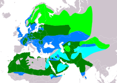 Mapa występowania