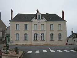 Skyline of Santenay