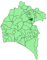 Campofrío – Mappa