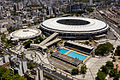 Maracanã, jossa järjestettiin seremoniat, osa jalkapallovälieristä, sekä loppuottelut.