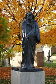 Monument à Balzac.