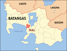 Mapa a pakabirukan ti Taal