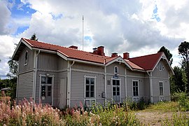 La gare ferroviaire de Sievi.