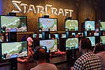 Joueurs de StarCraft à la Gamescon 2017.