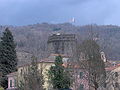 La torre svettante sul Borgo Rotondo