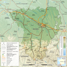 Topografía de Bearne.