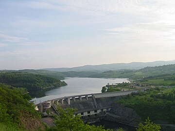 Le barrage et le lac