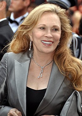 Dunaway tijdens het filmfestival van Cannes in 2011