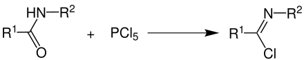 Synthese eines Imidchlorids