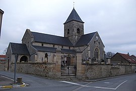 The church of Saint-Remi in Les Mesneux