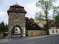 Erlanger Tor der alten Wehrmauer