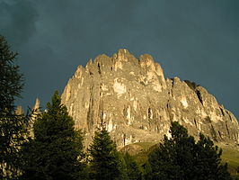 Zicht op de Rosengarten