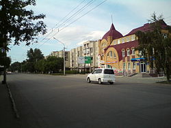 Lenin prospekt in Rubtsovsk